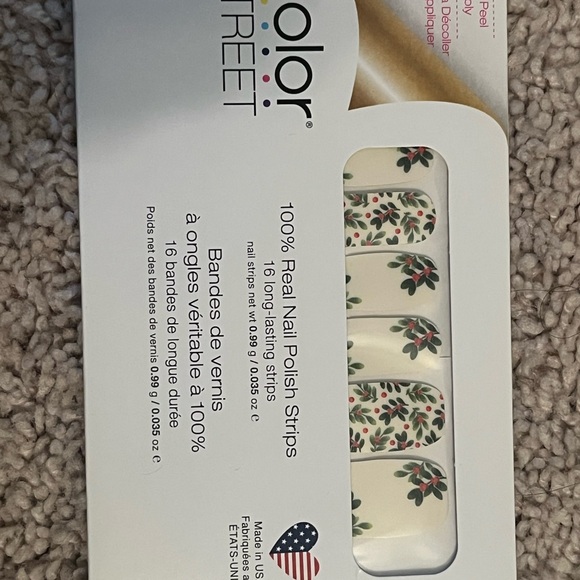 Color Street Other - Colorful Floral Nail Polish Strips Berry Merry BUNDLE TO SAVE